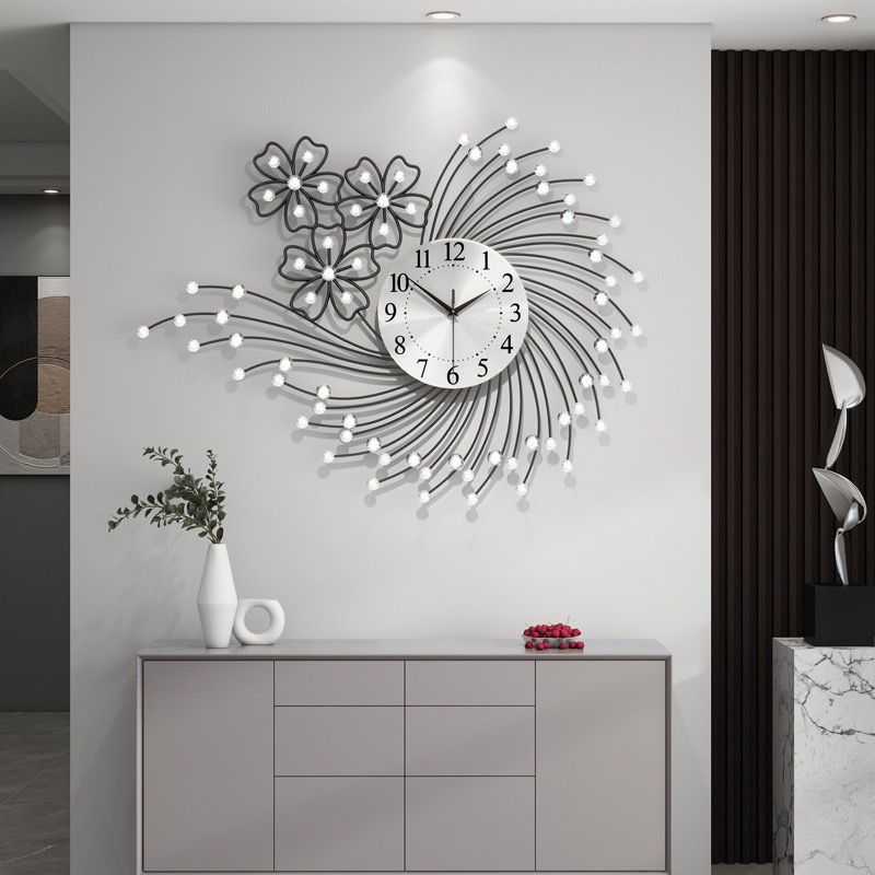 Luxury wall clock living room  - Resin Art Wall Clock recension och pris