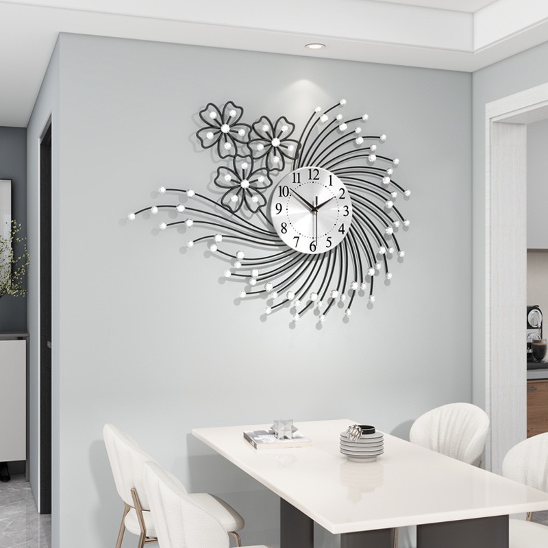 Luxury wall clock living room  - Resin Art Wall Clock recension och pris