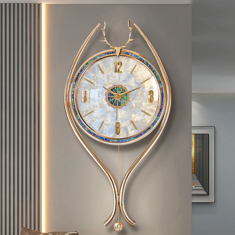 Art Mural Wall Clocks Digital  - Resin Art Wall Clock recension och pris