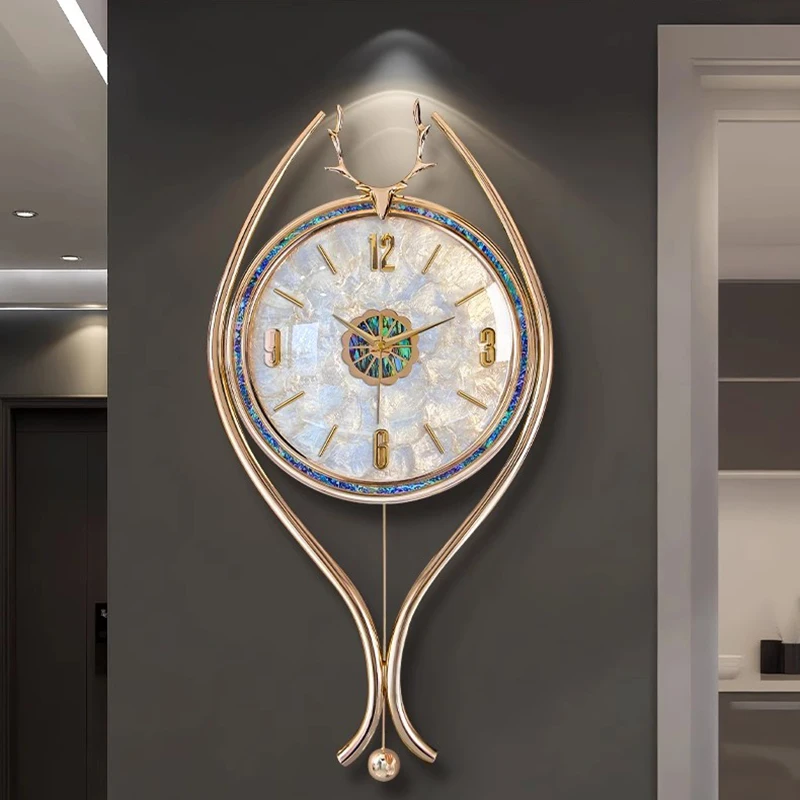Art Mural Wall Clocks Digital  - Resin Art Wall Clock recension och pris