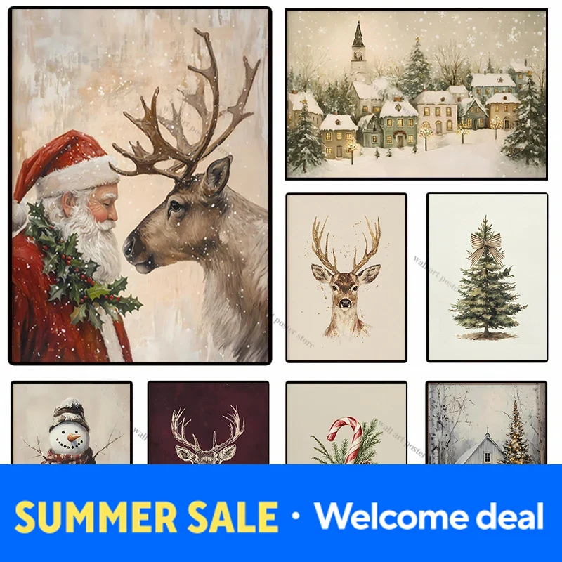 2026 Christmas Wall Art Poster - Resin Art Quotes recension och pris