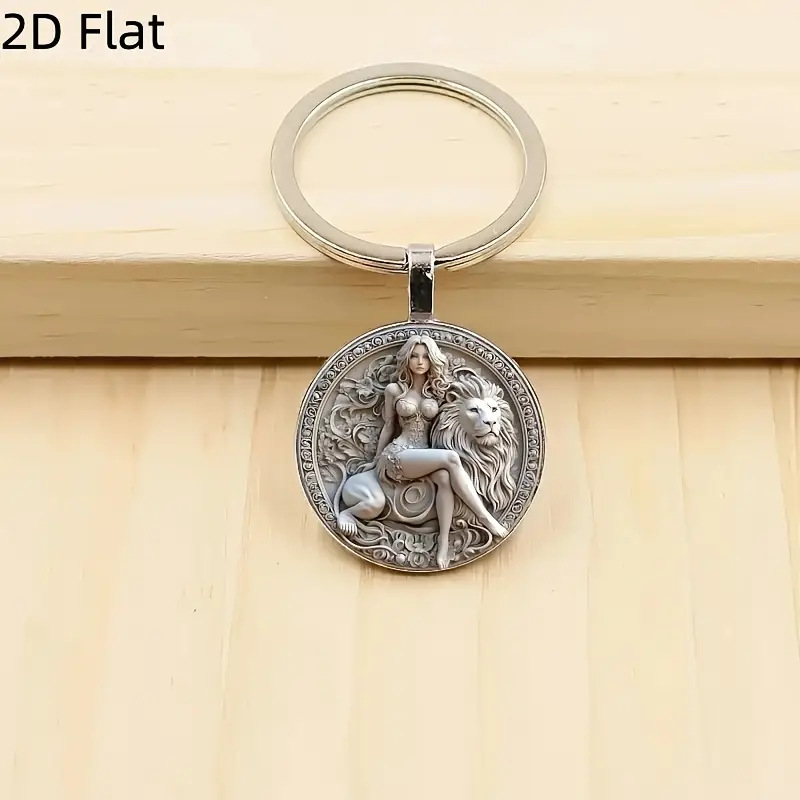 2D Unique European-Style Godde - Resin Art Design Keychain recension och pris