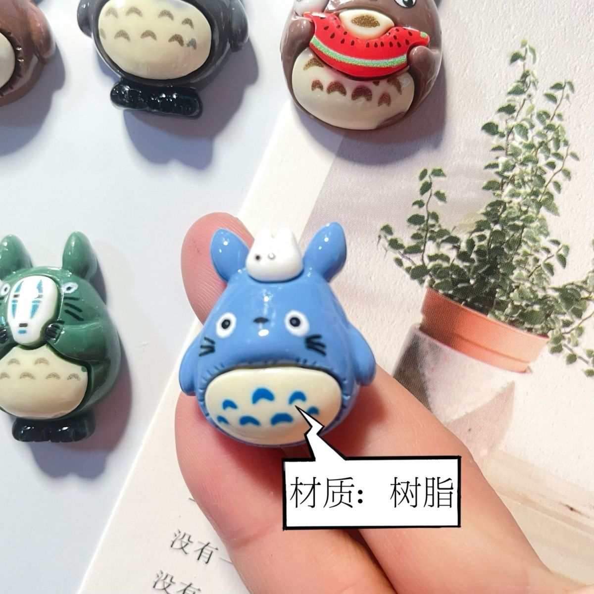 Totoro Anime Resin Fridge Magn - Resin Art Anime recension och pris