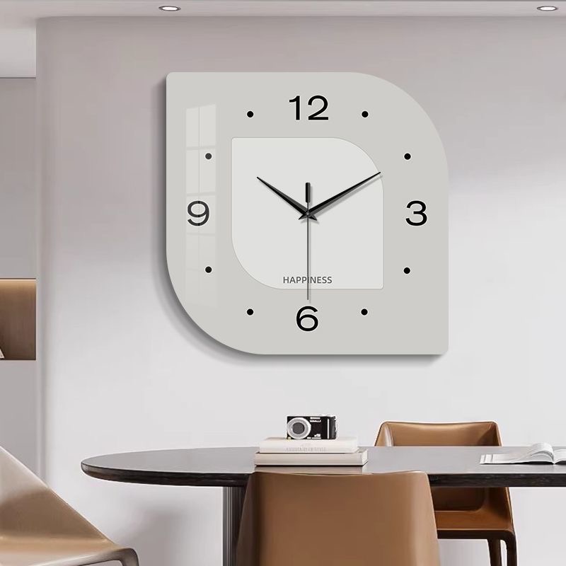 Restaurant Clock Wall Clock Li - Resin Art Wall Clock recension och pris